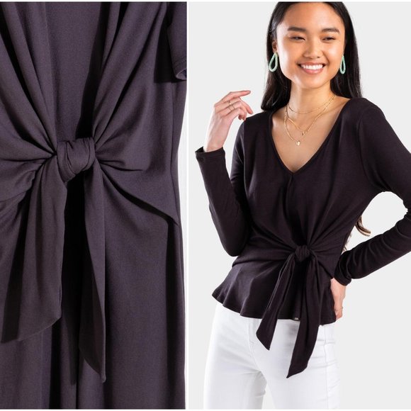 Francesca's | NWT Jaida Front Tie Top 💠 - Picture 1 of 10